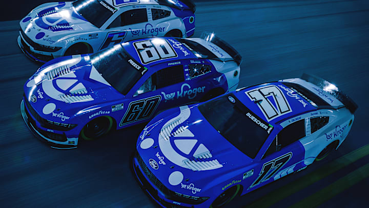 RFK Racing has entered a partnership with Kroger, and will field a third full-time NASCAR Cup Series entry (No. 60) for Ryan Preece.