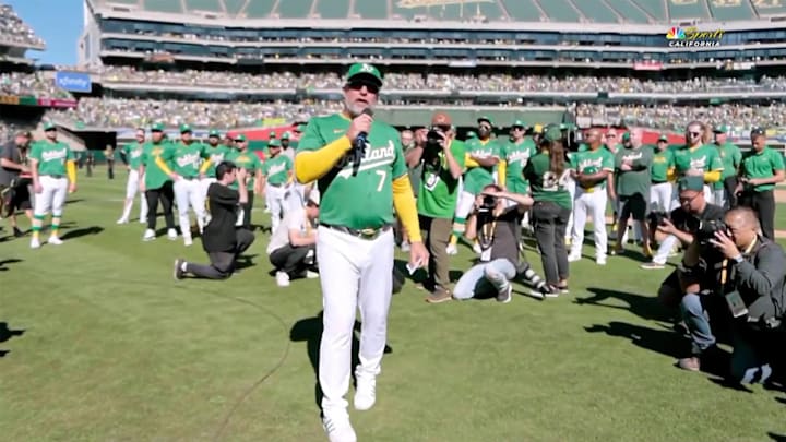 Kotsay is wrapping up his third season as the A's manager. Kotsay is wrapping up his third season as the A's manager.