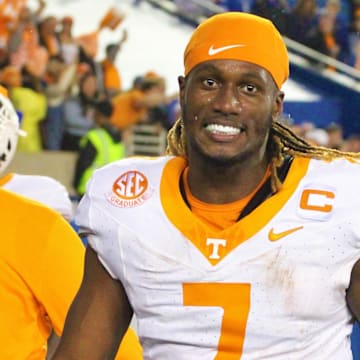 Joe Milton after a 33-27 road win over Kentucky (2023)