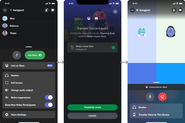 Transfer your Discord Voice call to your Xbox 