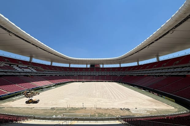 El 12 de mayo iniciaron los trabajos en el estadio Guadalajara