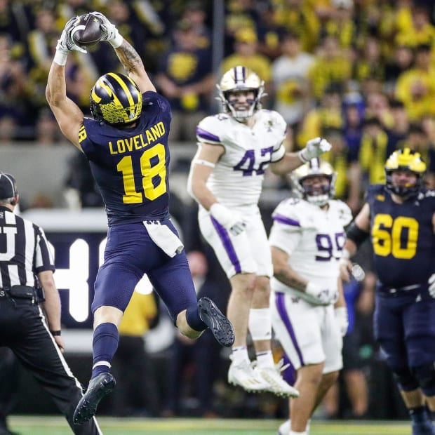 Michigan tight end Colston Loveland 