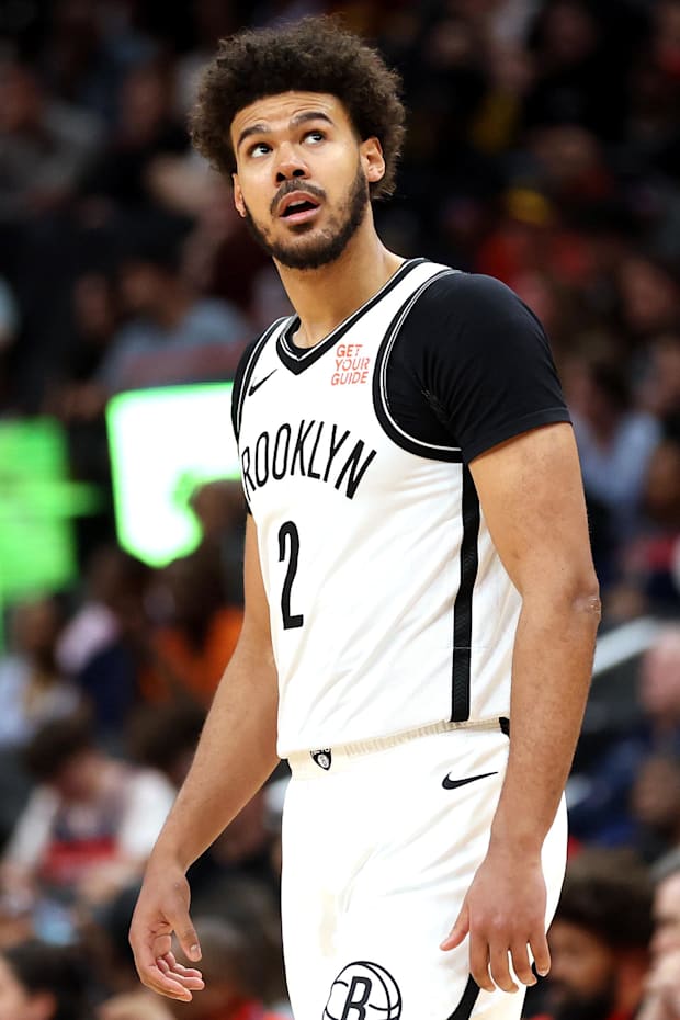 Brooklyn Nets forward Cameron Johnson