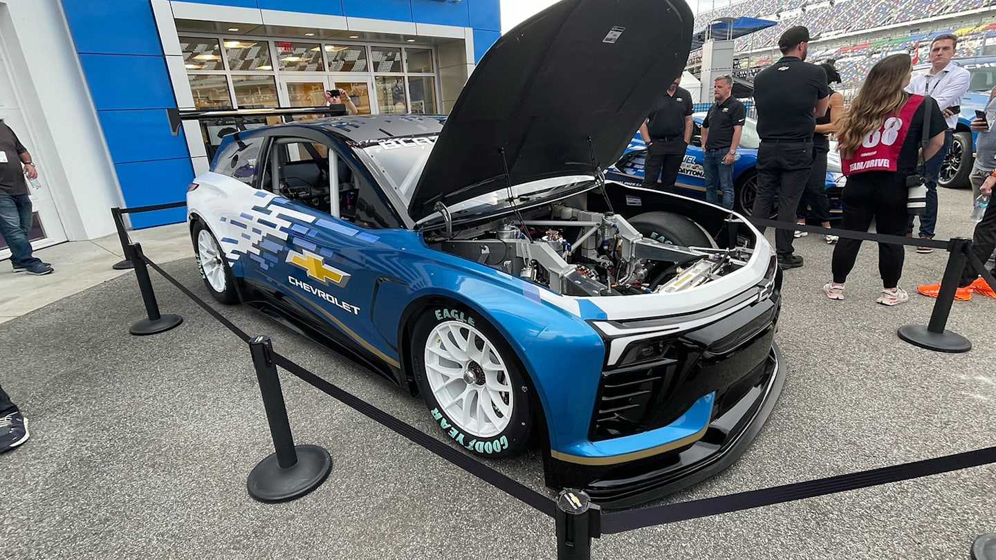 Justin Allgaier Dishes on Testing Chevrolet Blazer EV.R NASCAR Prototype