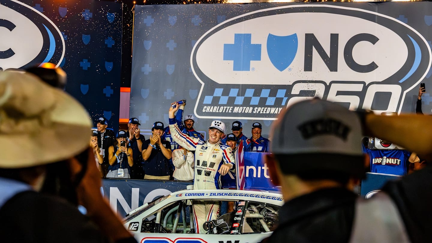 Connor Zilisch Dominates Charlotte Roval, Advances to Xfinity Playoffs Round of 8