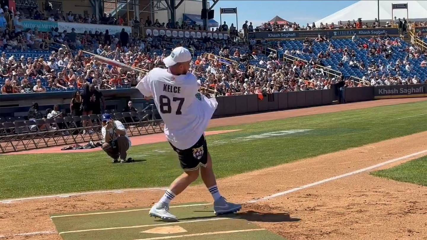 Travis Kelce Wins David Njoku's Celebrity Home Run Derby in Dramatic Fashion - Vimarsana News