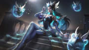 League of Legends Star Guardian Syndra Prestige Splash Art