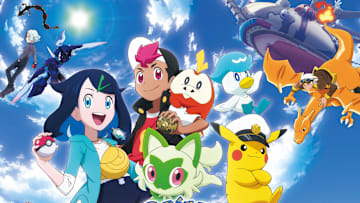 Pokemon Horizons The Series Key art. Image Courtesy The Pokemon Company