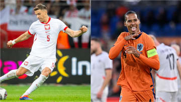 Jan Bednarek et Virgil van Dijk