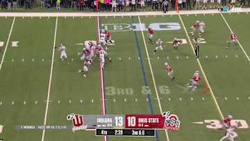 Indiana beat Ohio State 13–10 on Saturday night to claim a Big Ten title.