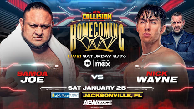 Samoa Joe vs. Nick Wayne