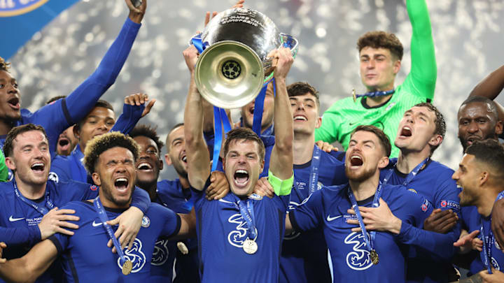 Chelsea win Champions League title