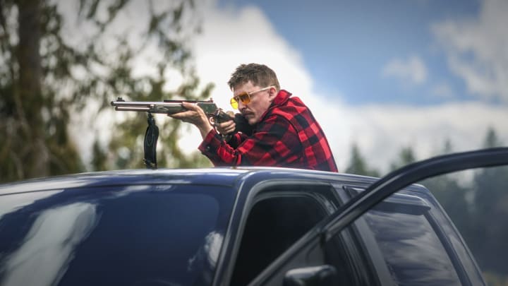 Kyle Gallner in Strange Darling, Photo Credit: Magenta Light Studios