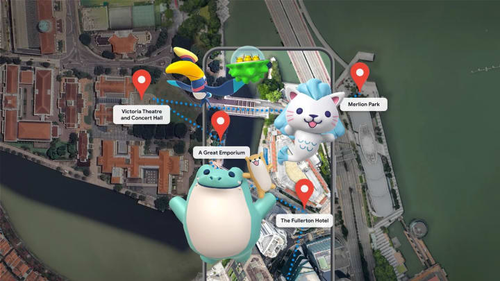 Google Maps AR partners with Singapore Tourism 
