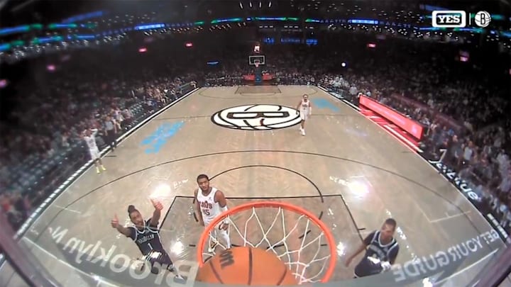 The Cavaliers defeated the Nets 110–97 on Thursday night. The Cavaliers defeated the Nets 110–97 on Thursday night.