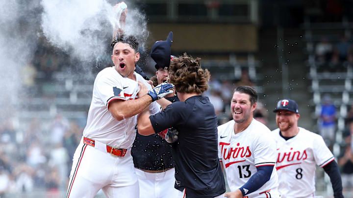 Brooks Lee and the Twins defeated the Rays 6-5 on Saturday afternoon at Target Field. Brooks Lee and the Twins defeated the Rays 6-5 on Saturday afternoon at Target Field.