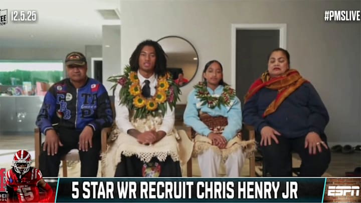 Chris Henry Jr. announced his decision to sign with Ohio State on Friday.