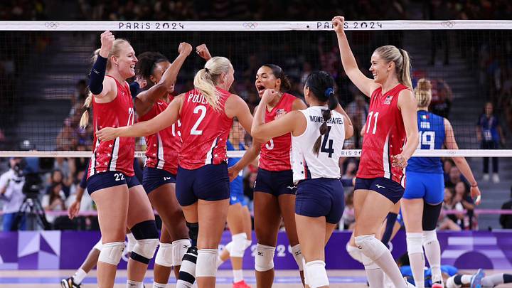 Team USA took home the silver medal after falling to Italy in the 2024 Paris Olympics. Team USA took home the silver medal after falling to Italy in the 2024 Paris Olympics.