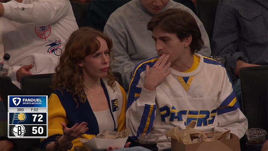 The viral Pacers couple