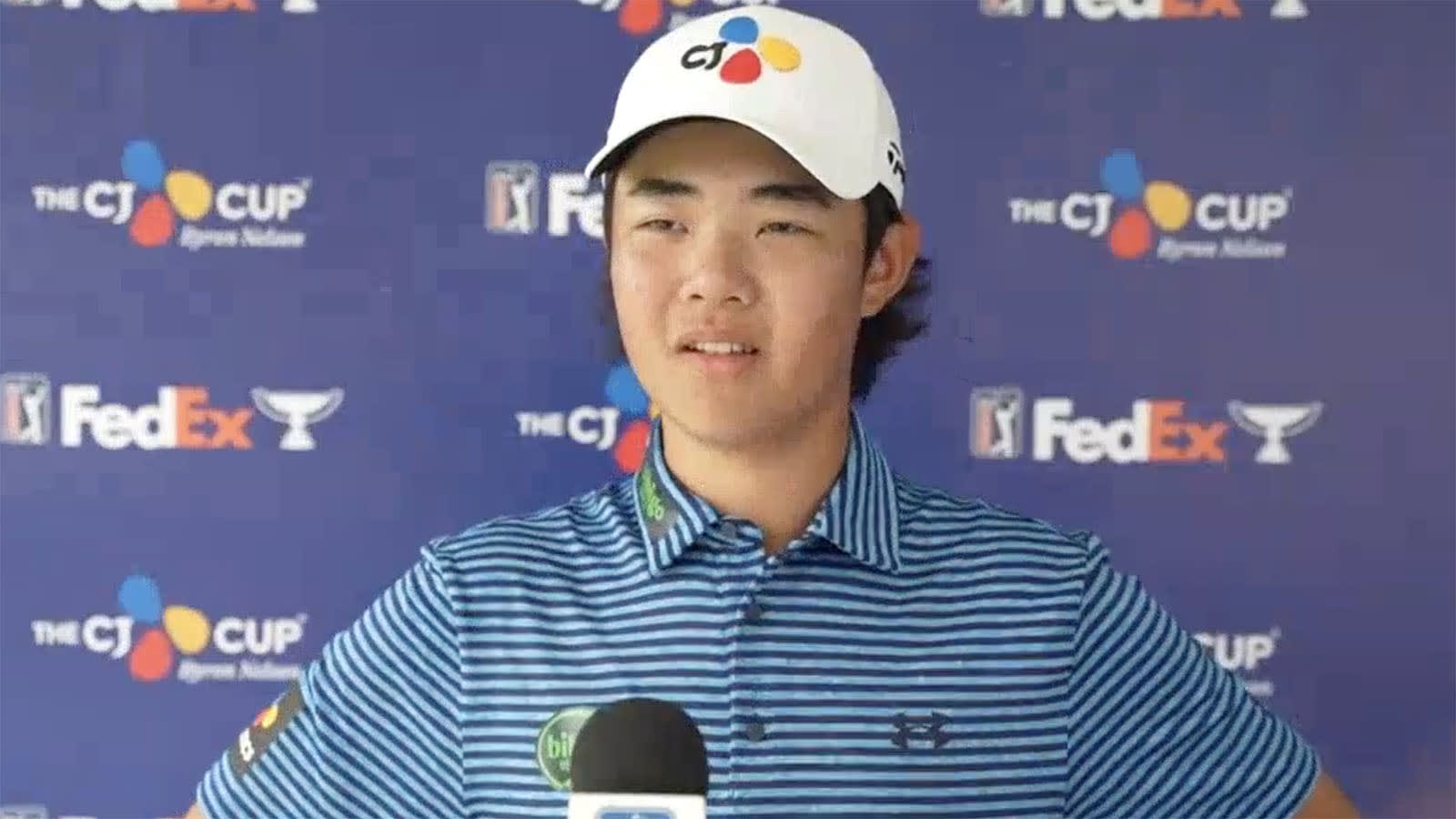 16-Year-Old Kris Kim Makes PGA Tour History by Making Cut at CJ Cup Byron Nelson