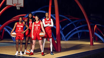 Jugadores del Indiana Fever, equipo de la WNBA.