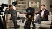 David Beckham was in conversation with Rio Ferdinand