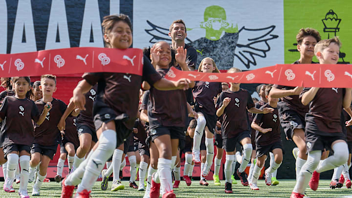 Christian Pulisic has opened his second 'Stomping Grounds' facility. Christian Pulisic has opened his second 'Stomping Grounds' facility.