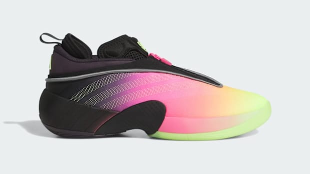 Side view of adidas D.O.N. Issue 7.