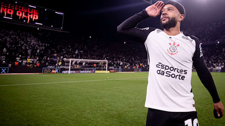 Memphis Depay, camisa 10 do Corinthians em 202