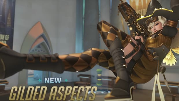 Overwatch 2 mythic skin gilded aspect mercy