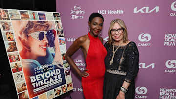 Roshumba Williams and Jill Campbell