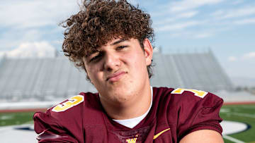 Windsor's Deacon Schmitt poses for a picture during The Coloradoan's football Media Day on Tuesday, Aug. 6, 2024 at PSD Stadium in Timnath, Colo.