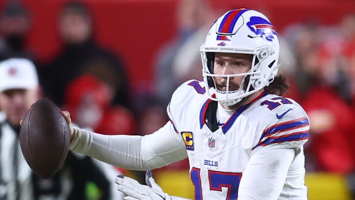 Buffalo Bills quarterback Josh Allen. Buffalo Bills quarterback Josh Allen.