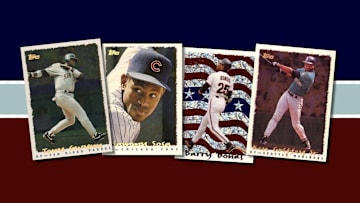 Assorted 1995 Topps Cyberstats cards