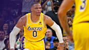 Russell Westbrook tuvo una destacada actuación ante los Spurs en victoria de Lakers