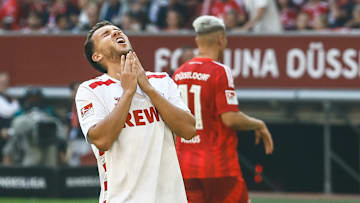 Luca Waldschmidt und der 1. FC Köln ärgern sich über die nächsten verlorenen Punkte