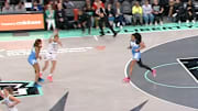 Angel Reese set a pick on Leonie Fiebich that was called a flagrant foul.