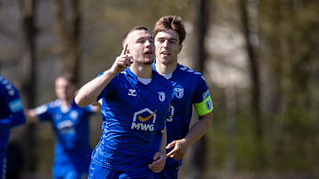 Marlon Siebert (l.) soll vom FCM in den Fohlenstall wechseln