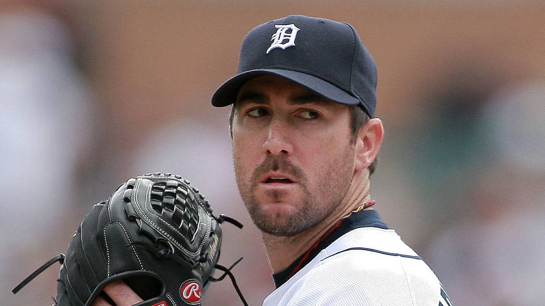 Detroit Tigers starting pitcher Justin Verlander (35). Mandatory Credit: Leon Halip-USA TODAY Sports