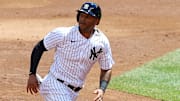 Aaron Hicks participó en 12 juegos con los Leones del Escogido en LIDOM 