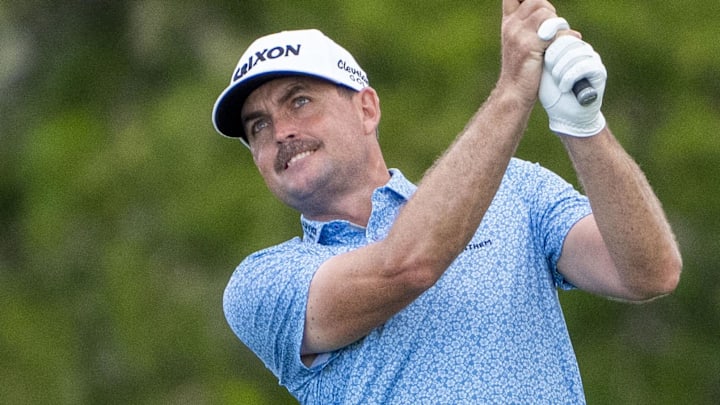 Keegan Bradley aced the par-3 13th in the final round of the Players Championship. Keegan Bradley aced the par-3 13th in the final round of the Players Championship.