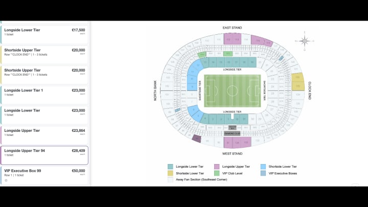 Stubhub tickets