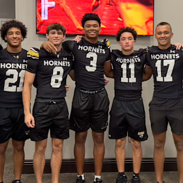 Bishop Moore football team's camaraderie is a great strength heading into the 2025 season. The Hornets last year finished 10-3 and advanced to the Class 3A regional finals.