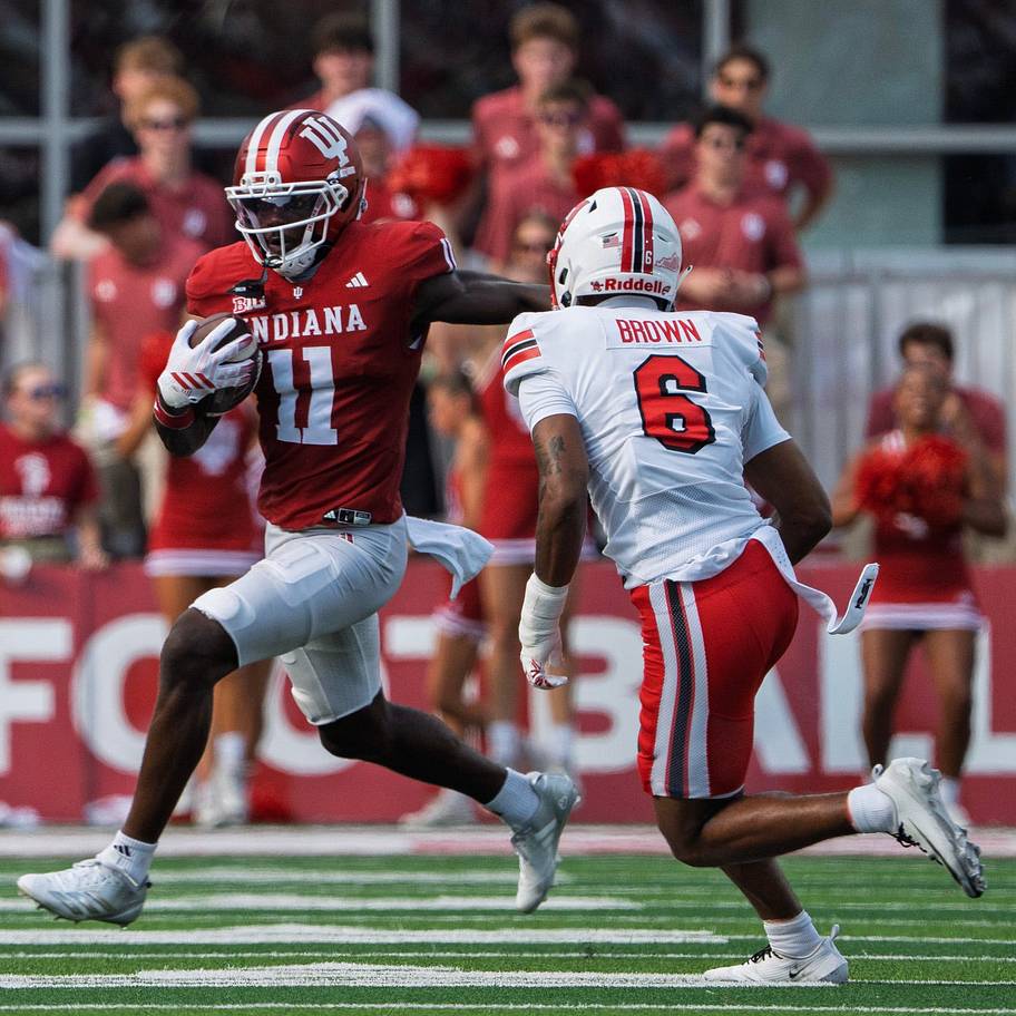 Indiana Hoosiers wide receiver Nick Marsh