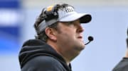 New Mexico head coach Jason Eck. 