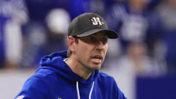 Shane Steichen of the Indianapolis Colts is miffed