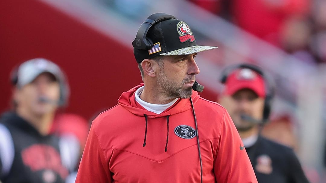 San Francisco 49ers head coach Kyle Shanahan