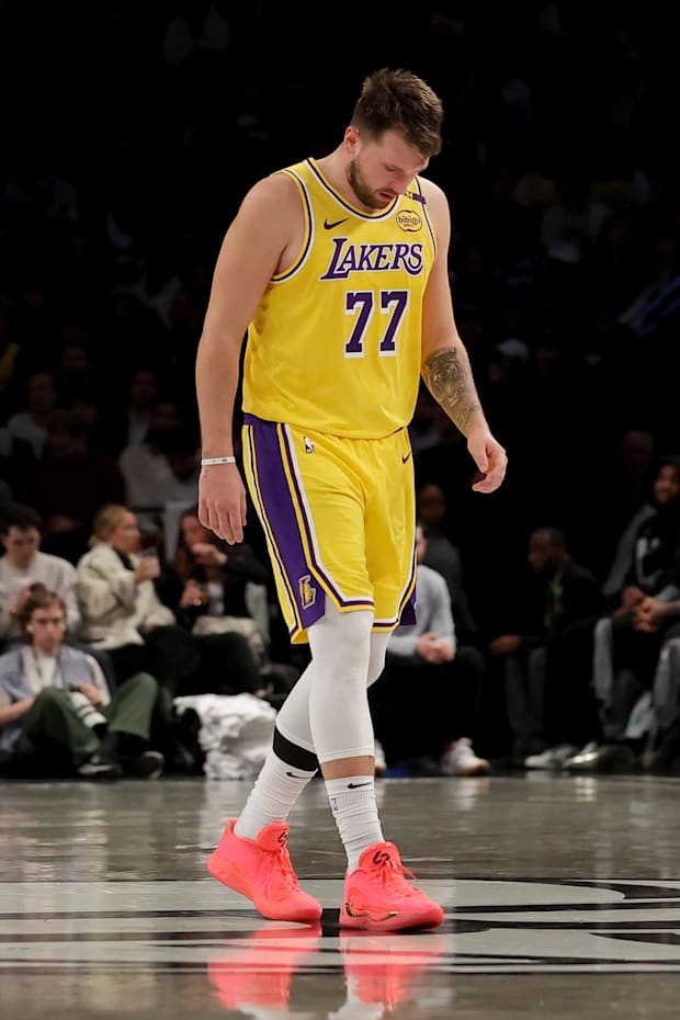 Los Angeles Lakers guard Luka Doncic 