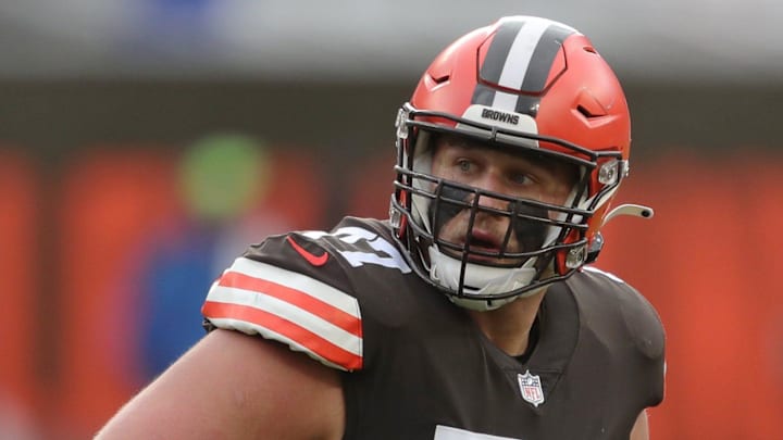 Browns guard Wyatt Teller