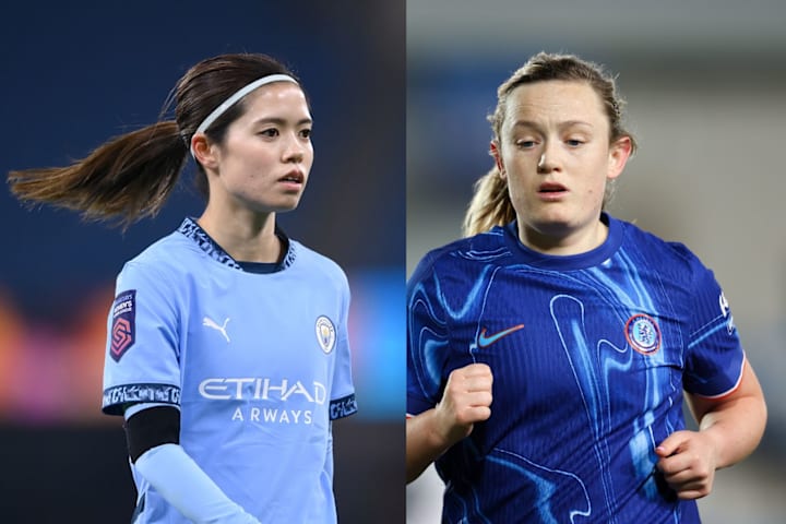 Yui Hasegawa (left) and Erin Cuthbert (right)